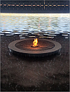 Eternal flame at the Freedom Park