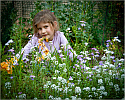 Alexis in the flowers!